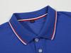 Breathable Summer Turn-Down Collar Polo Shirt - Solid Color, Short-Sleeved, Comfortable, Customizable Workwear T-Shirt