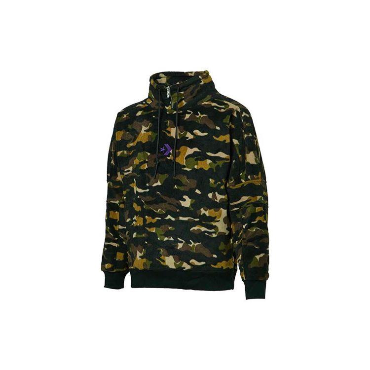 

Мужской флисовый пуловер Converse Camo, черный, камуфляжный 10018304-A01