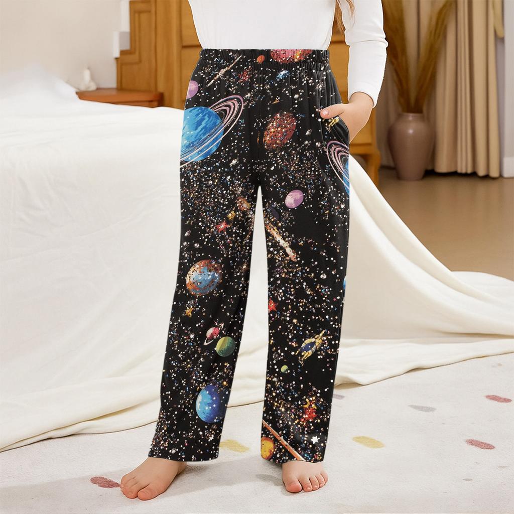 Fashionable Children's Versatile Pocket Sports Casual Pants