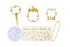 Gakken Shiny Accessories Made with Candy Clay 6 and Q750832 Girls' Craft (Ages Up)