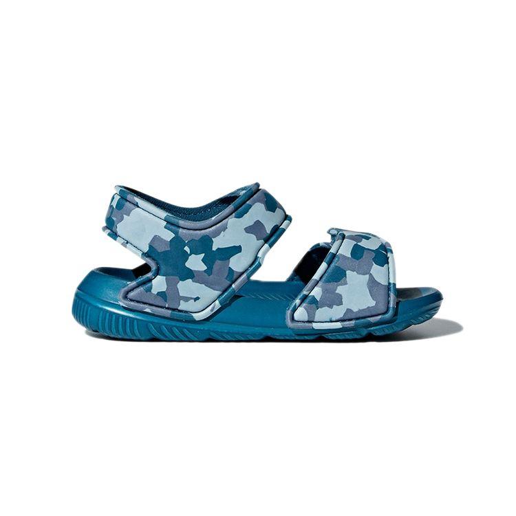 Adidas Altaswim I Lightweight Comfortable Casual Sandals Baby Sandals Blue CQ0053