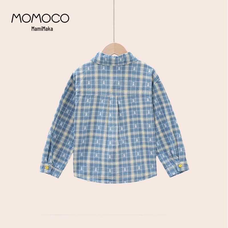MOMOCO Boys' Cotton Fashion Shirt
