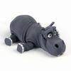 Creative Design Simulation Hippopotamus Model toy Cute Style 3D Printing Home Ornament  Gift Giving