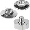 A95I-Adapter Set Of 3 Pieces X-Lock For 5/8" Thread, Angle Grinder Adapters For Cutting Discs And Sanding Discs