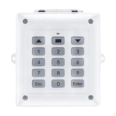 Système de contrôle d'accès par porte Clavier d'entrée à fréquence 315 pour les communautés