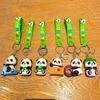 Panda Keychain Pendant - Creative Cultural Souvenir Gift from Chengdu with Bag