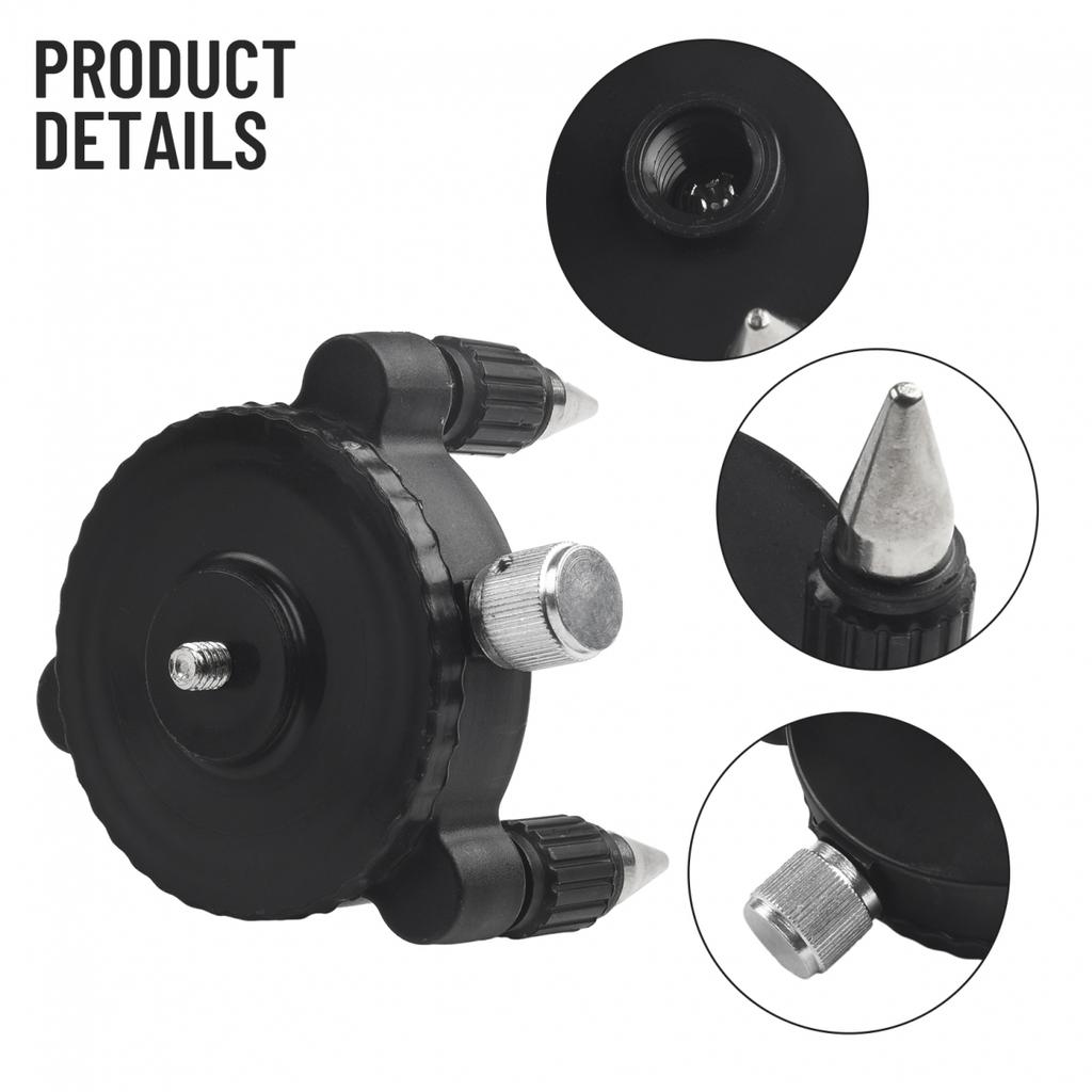 1/4palcový rozhraní pro měřič hladiny, základna 360 stupňů pro laserovou vodováhu, plastová