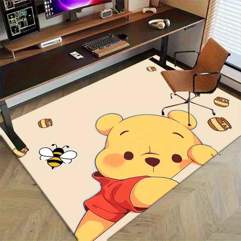 1pc, "Home Decor Rug, Office Carpet, Chair Pad, Outdoor Mat, Gift Idea - Cute Winnie the Pooh Honey Theme"P157