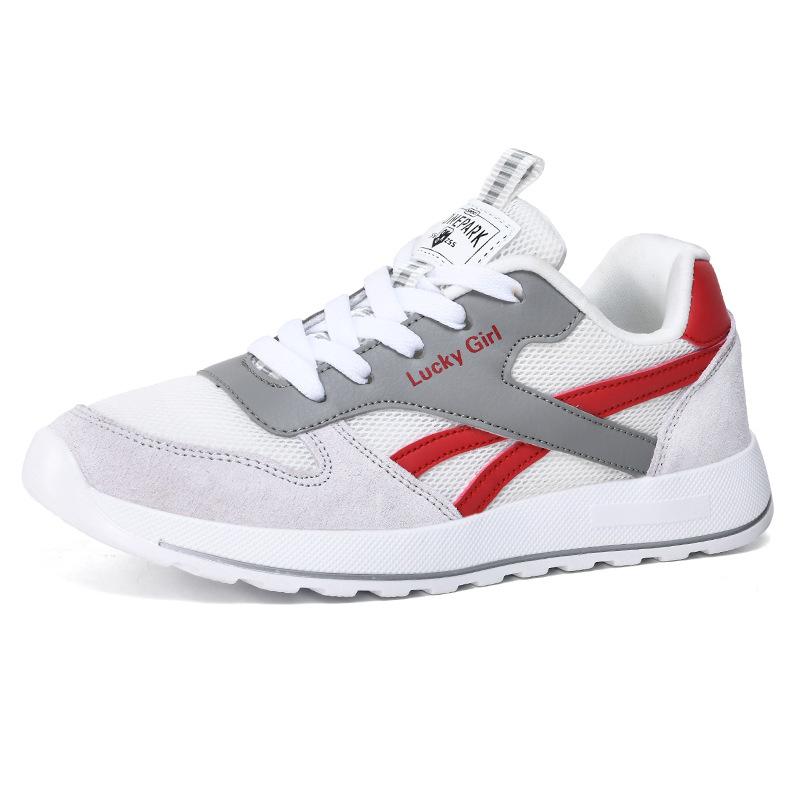 2025 Spring and Autumn Women's Trend New Student Running Sneakers Street Shooting Little White Shoes Couple Shoes