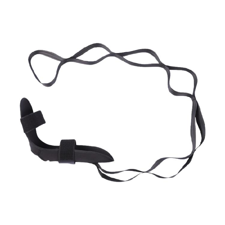 Pull Strap Belt Ligament Stretching Belt Adjustable Hamstring Stretcher Stretching Strap Training Belt Enduring чёрный