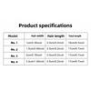 Lacquer Art Specific Short Haired Nylon Brush Lacquerware Large Lacquer Brush Oil Painting Tools Materials Art Small Flat Pen