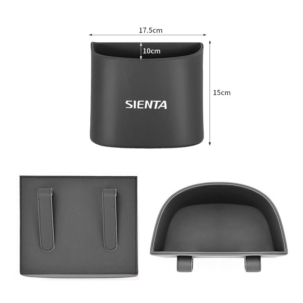 YOFAMO Sienta Dedicated Car Trash , Prevents Collapsing Inside, Storage Box, Drink Holder, Umbrella