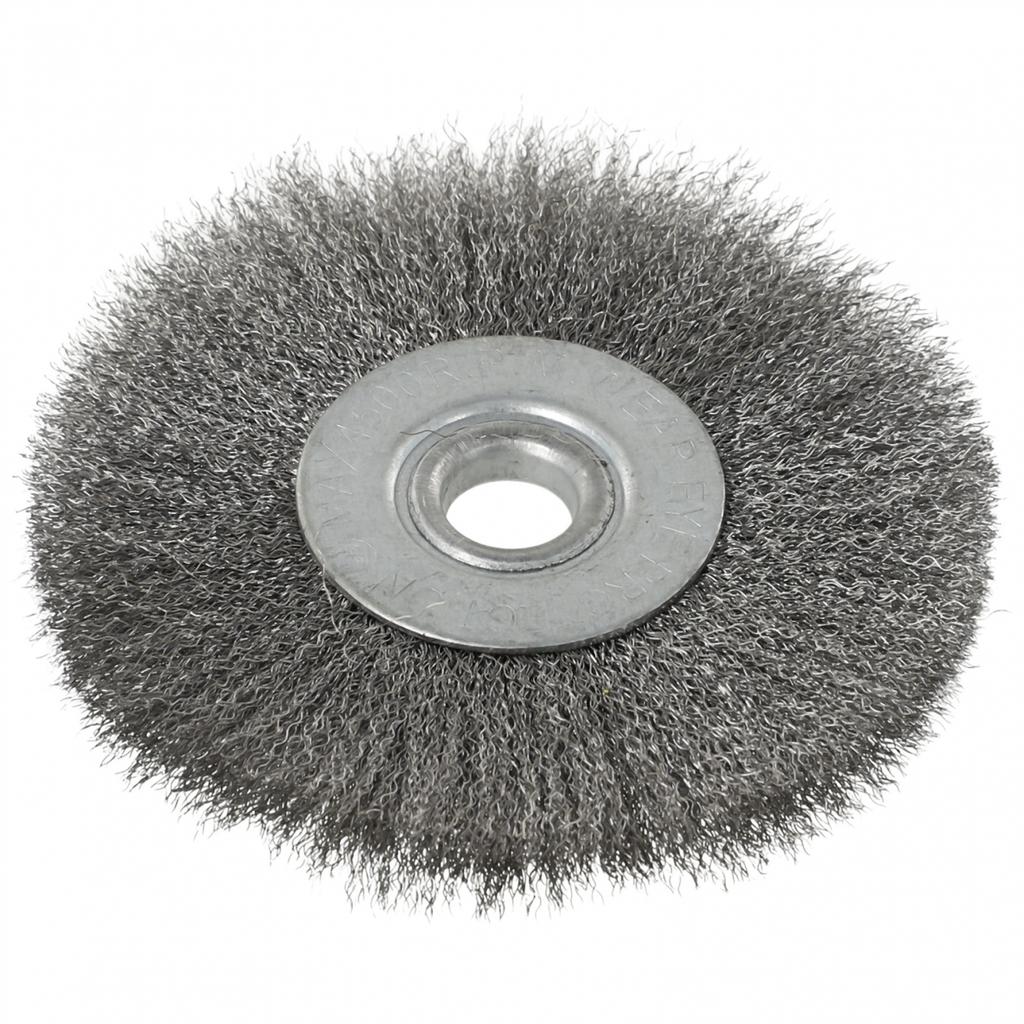 Premium Wire Wheel Brush for Angle Grinder 4 5In Flat Crimped High Performance