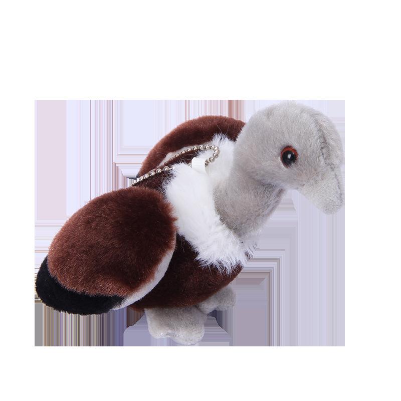 Plush Toy Simulation Bird White-headed Bird Small Doll