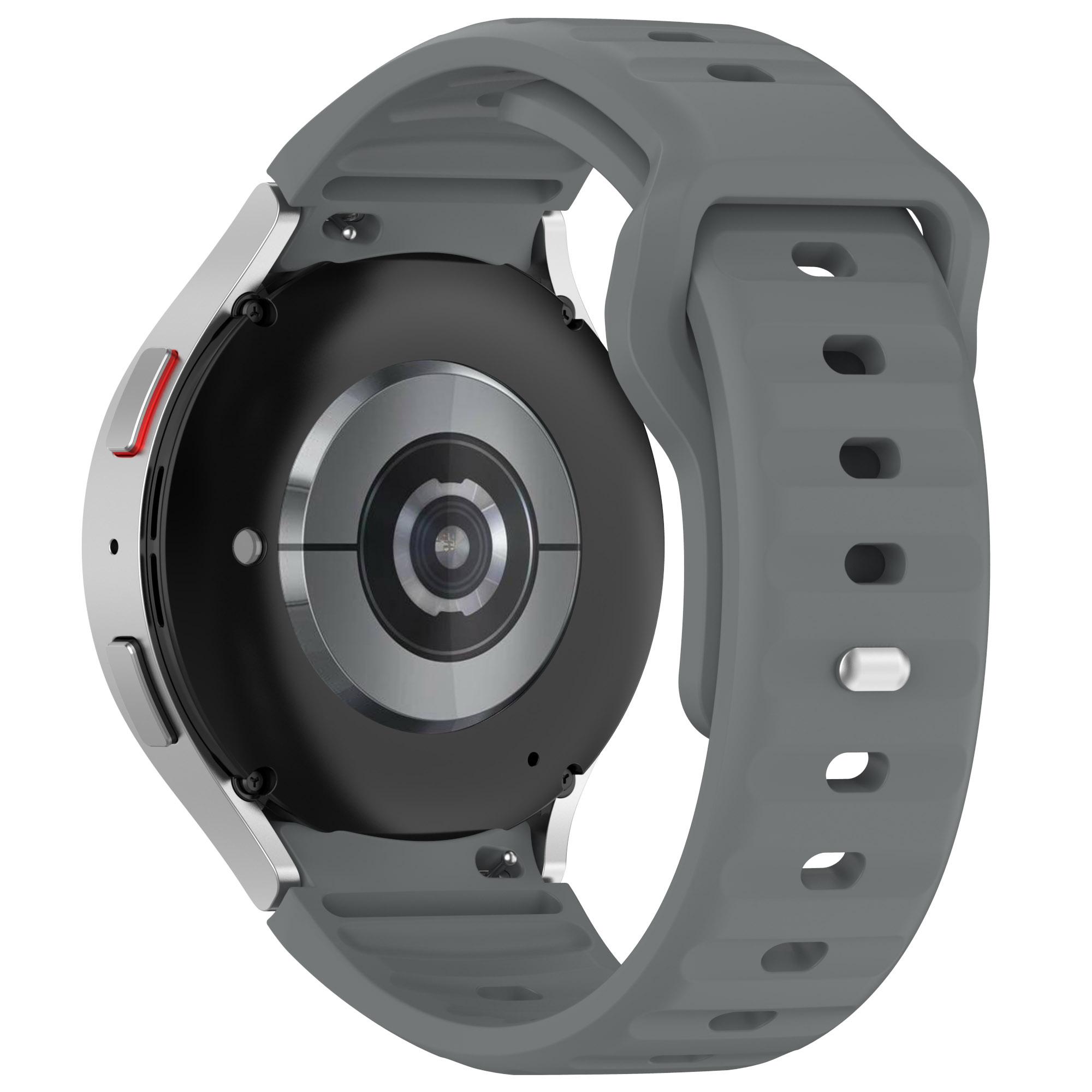 

KALEBOL For Samsung Galaxy Watch6/Watch6 Classic/Watch 5/Watch 5 Pro Watch Band Silicone Strap J