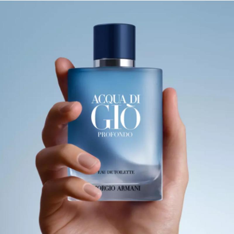 ARMANI Expressing Emotions Men's Deep Blue Edition Light Perfume Marine Aquatic Aromatic Eau De Toilette Acqua di Giò