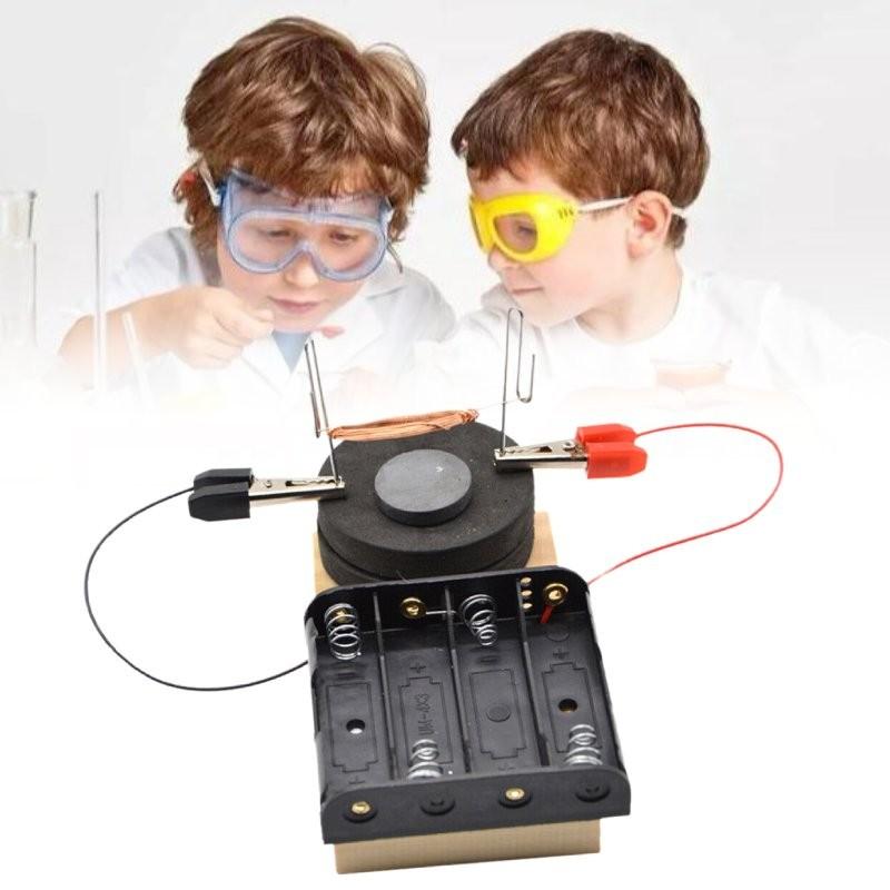Motor Electric Children Science Experiment Equipment Assemble Educational Toys