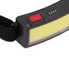 COB Headlamp USB Rechargeable Lightweight High Brightness LED Head Lamp for Fishing Camping Night Riding