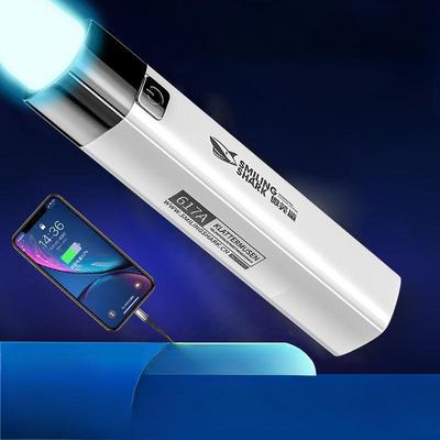 Starke Leichte Tragbare Taschenlampe Wiederaufladbares Schatz Mini Student Kleine Haushaltsleuchte Outdoor LED-Taschenlampe mit Fernlicht