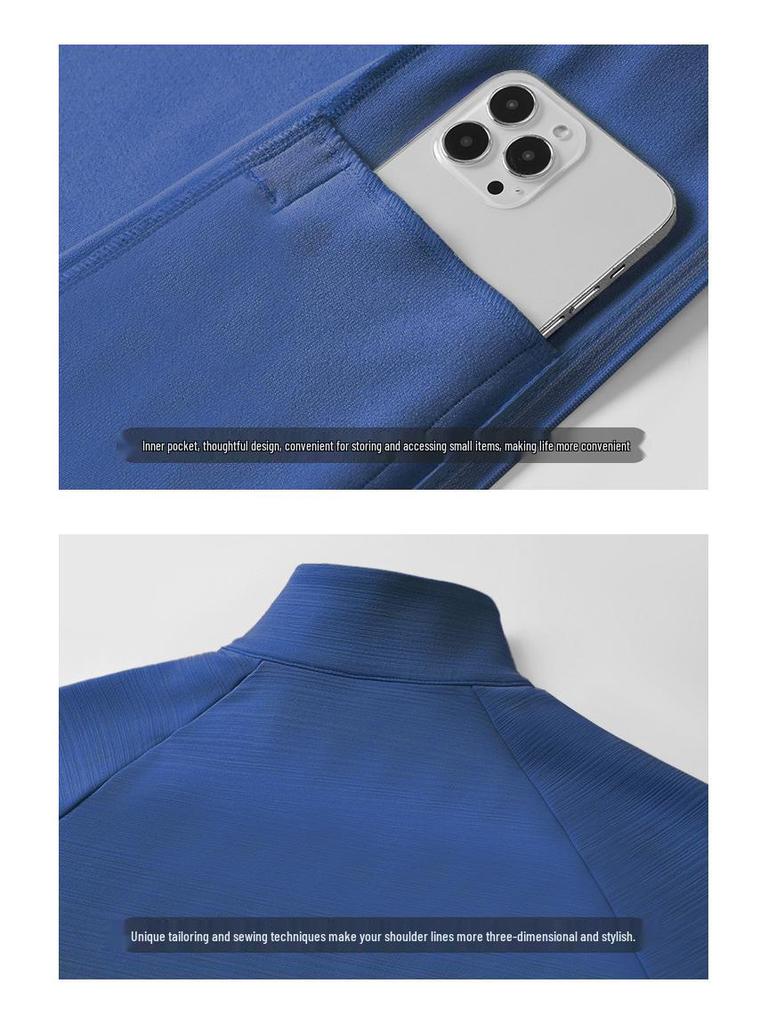 Unisex Quick-Dry Long Sleeve Sports Jacket for Autumn/Winter