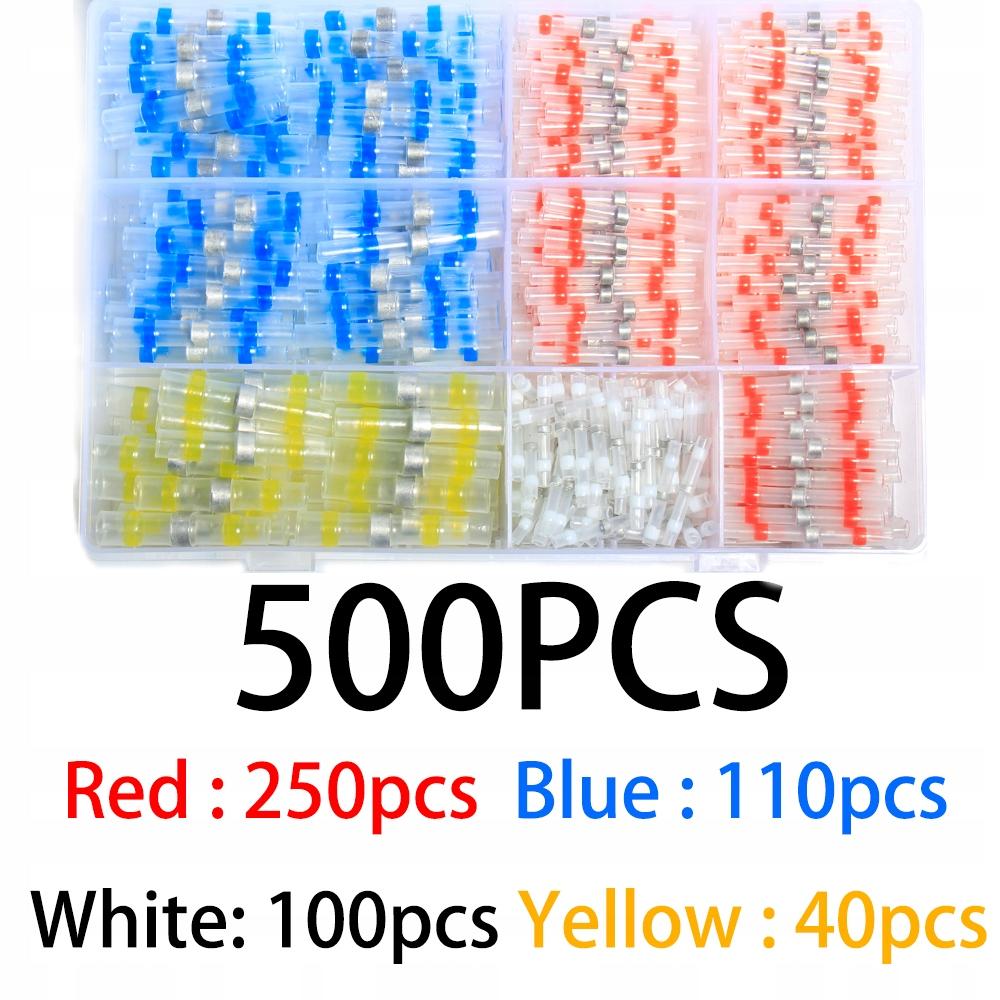KIT 500SZT QUICK CONNECTION TYPE OF Thermoshrink Connector Clamp Connector