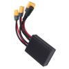 Electric Double Battery Discharge Converter 20V to 72V 30A Dual Battery Pack Switch Balancer with Charging Port for