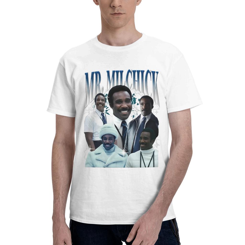 Severance Mr Milchick T Shirt Male TV Show Y2K Funny Cotton T Shirts Summer O Neck Leisure Tees Design Oversized Tops