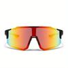 4PCS Unisex Outdoor Sports Cycling Mountain Climbing Sunglasses Windproof Large Frame UV Protection Sunglasses for Men And Women
