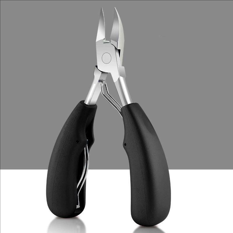 Stainless Steel Long Handle Ingrown Toenail Clipper with Large Opening