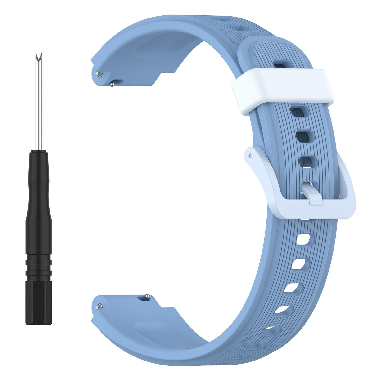 

15mm Replacement Strap for Xiaomi Redmi Kids Watch Silicone Watch Band with Tool Blue