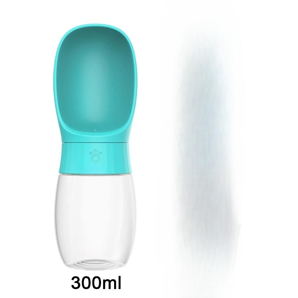 

300ml Pet Water Bottle Portable Outdoor Travel Drinking Bowl Leak Proof Water Dispenser Cup for Dog Cat Puppy Labrador Hiking (as the picture,S)