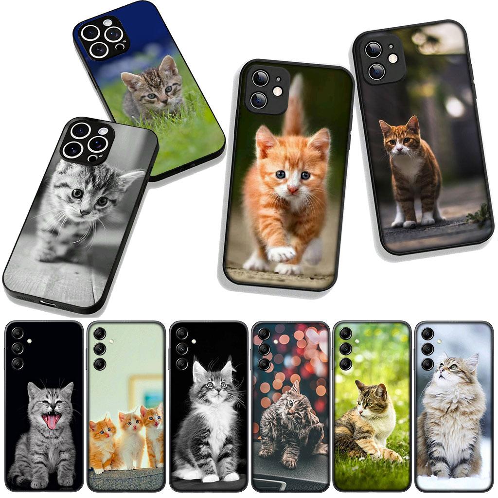 Funny Kitten Cat Phone Cover Case for Xiaomi Redmi Note 15 11 9 10 Pro Plus A5 9A 9T 10A 10C 9C NFC 15C 8T Casing