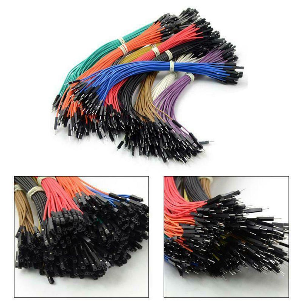 Male To Male Male To Female 20cm 2.54mm DIY Breadboard Dupont Cable Jumper Wire Connector