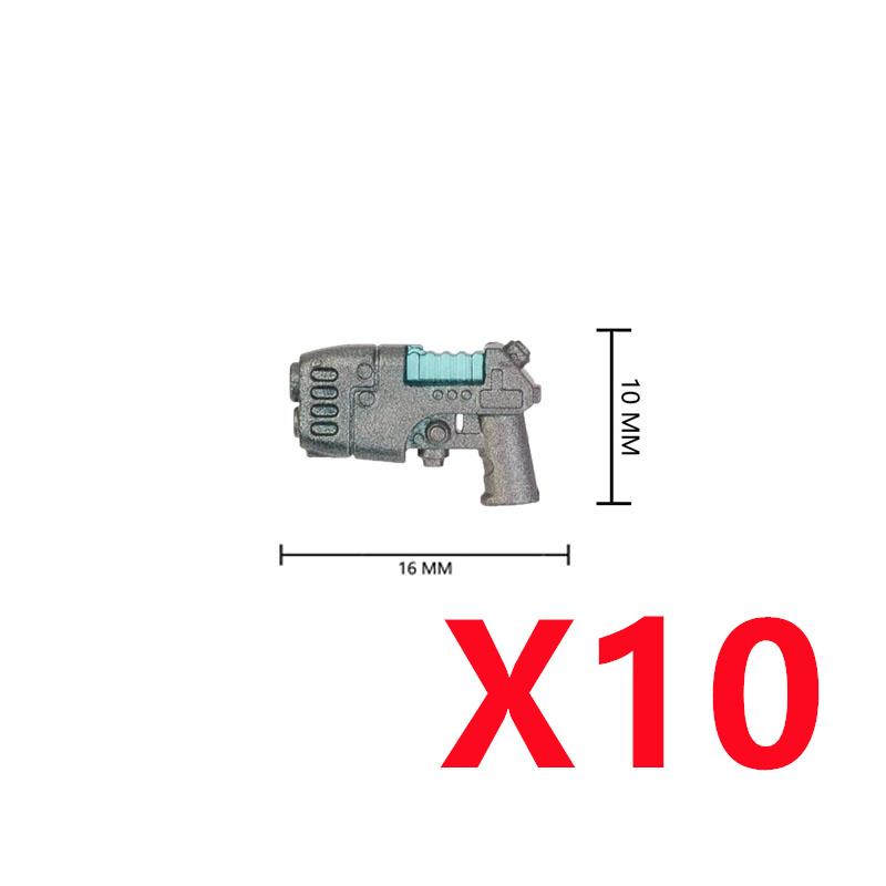 MOC War Building Blocks Movie Characters Soldier Weapons Accessories Rifle Heavy Demolition Pistol Mini Brick Gift Toy X018 DIY
