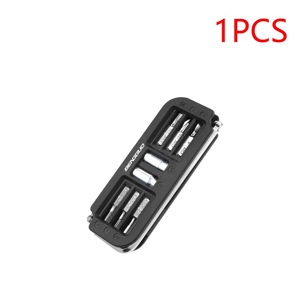 1-5PCS 10-in-1 Bicycle Multi-Tool Cycling Combination Maintenance Tools Portable Bike Maintenance Tool Bike Mechanic Tool Kit