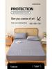 Thickened Brushed Non-Slip Waterproof Quilted Mattress Cover, for Autumn and Winter Warmth and Protection.