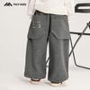 Autumn 2025 Korean Version Loose Knit Sweats: Fairy Tale Memory Big Boy Breathable Long Pants