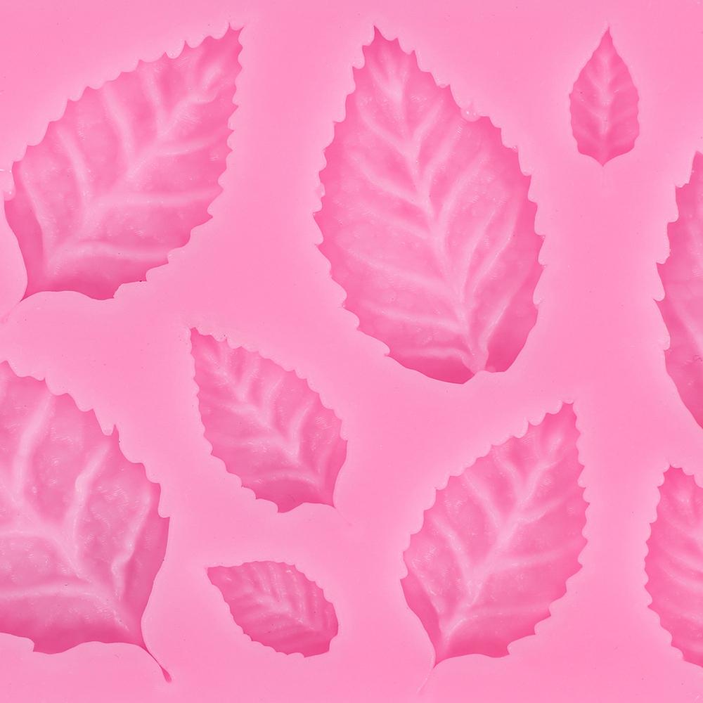 1PC Diy Leaf Fondant Cake Baking Liquid Silicone Mold A Variety Of Leaf And Maple Silicone Mold Collection