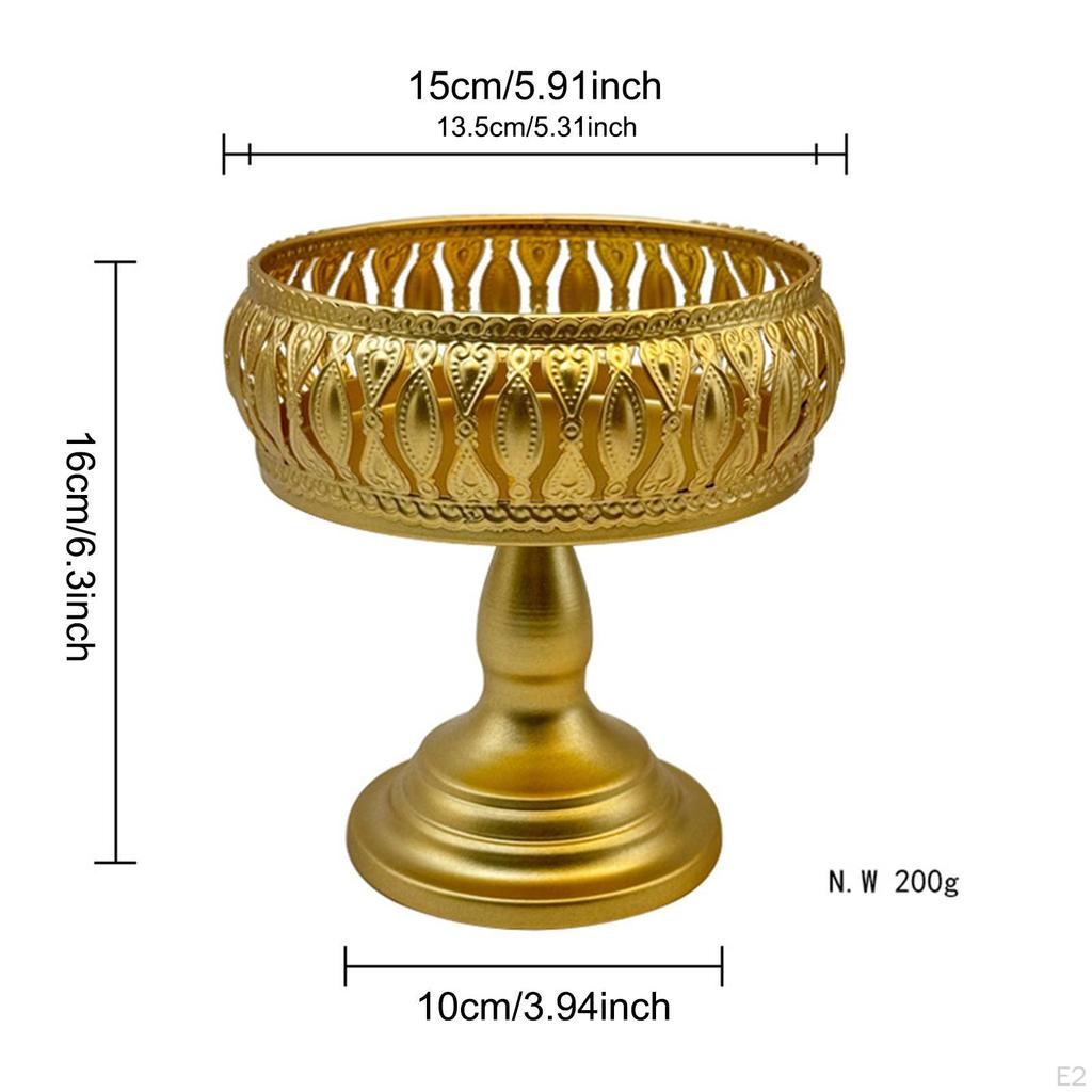 Candle Holder Serving Tray for Practical Use As a Table Centerpiece and Snack Storage In Hotels or