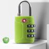 TSA 3 Digit Combination Lock Security Tool Suitcase Luggage Coded Lock Anti-theft Lock  Travel