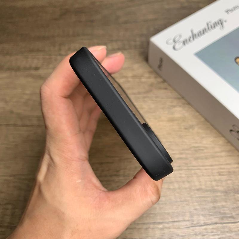 Simple Cherry Pattern Clear Matte Phone Case For iPhone 16 Pro Max 15 Pro 14 13 12 11 Soft Edge Shockproof Lens Protection Slim Phone Cover