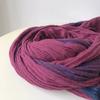 Korean Design Retro Fuchsia Cotton Scarf Neck Protection Large Size Women Scarf 80X180Cm