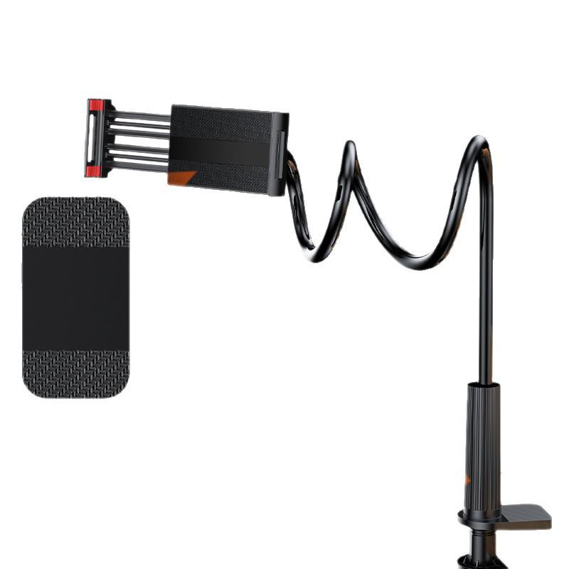 Adjustable Bedside Phone and Tablet Holder with Spiral Base