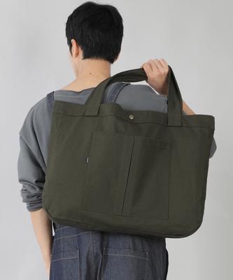 Saintcrew Round Volume Cargo Pocket Eco Bag Rvc-145 Khaki
