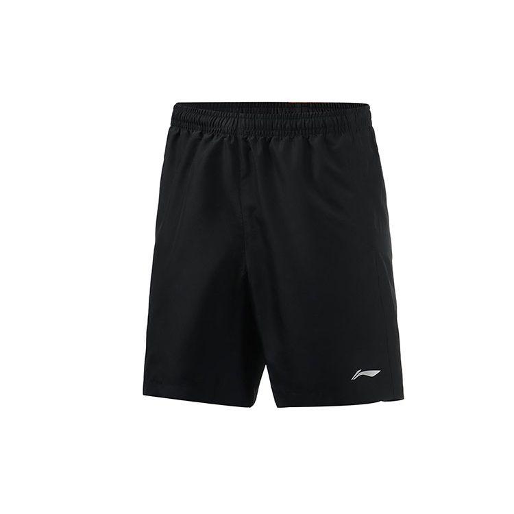 

Спортивные шорты с логотипом Li Ning Мужские шорты Черные AKSN183-4 S