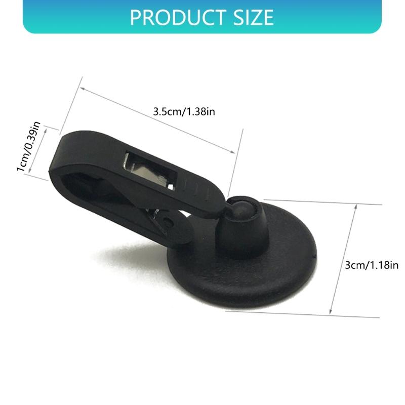 1/2/4pcs Windshield Ticket Holder Parking Ticket Coupon Clips Car Adhesive Card Clip Car Interior Storage Auto Accessory