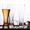 6pcs 350ml classic style clear glass beer bucket red wine cups glass refractory beer bucket whisky glass travel bottle Bar kitchen | old-fashioned gla