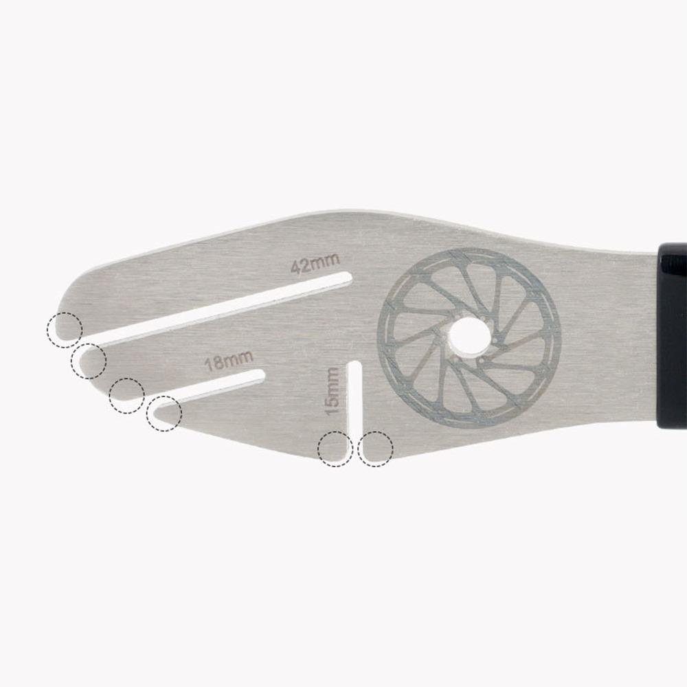 3 Opening Bike Disc Correction Wrench Stainless Steel Bicycle Brake Wrench Disc Brake Adjustment