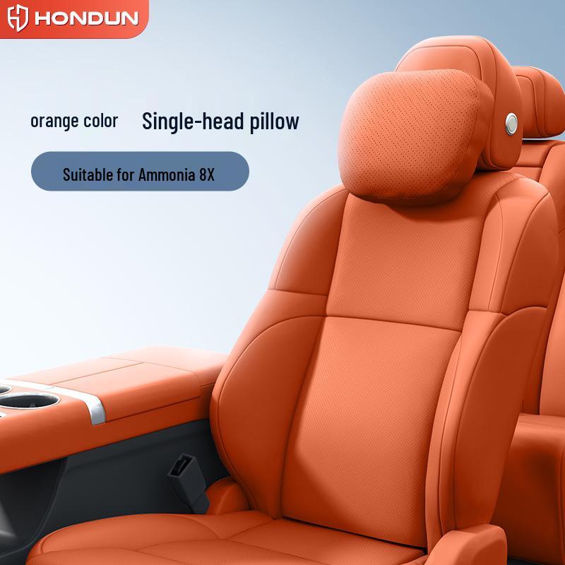 Zeekr 8X Car Interior Mod Kit: Headrest, Lumbar & Neck Pillows for Support & Protection