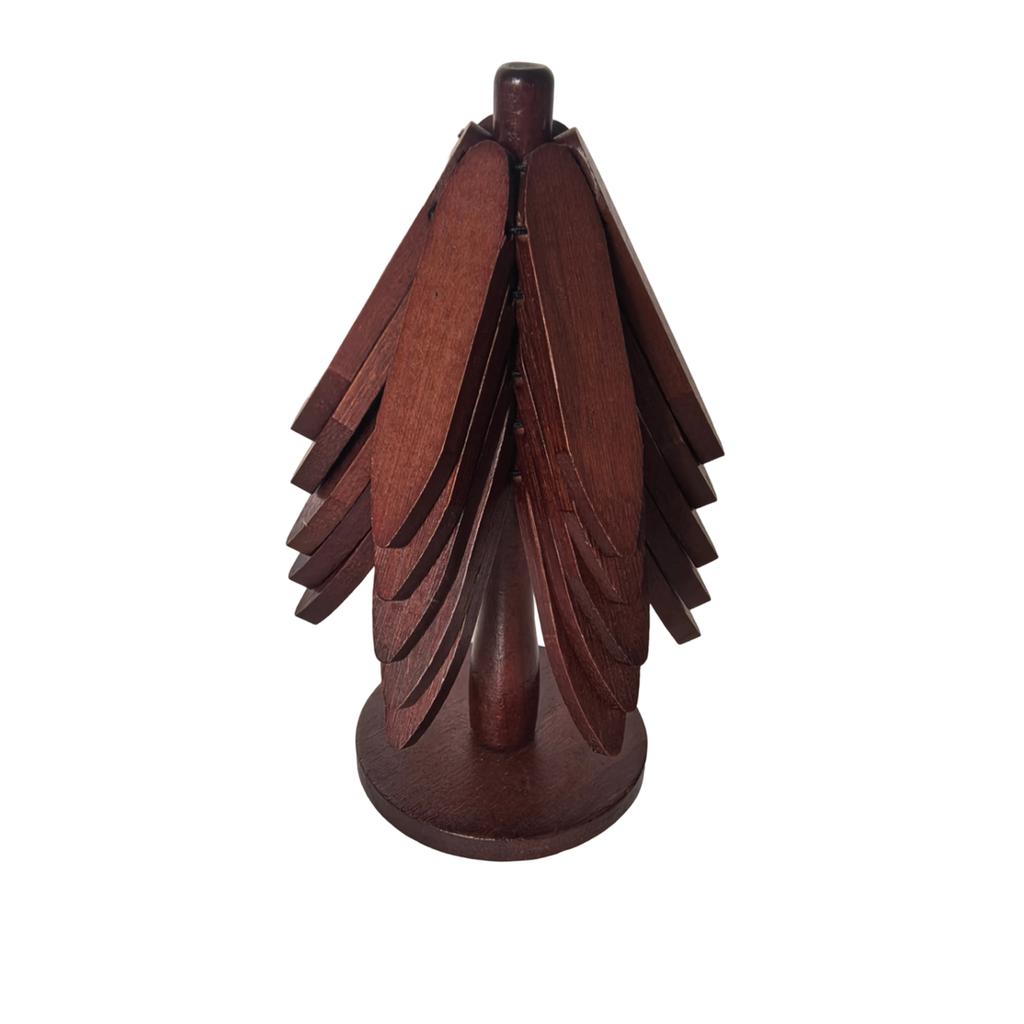 Tree Shape Set ,Wooden  For Hot Dishes Tree Shape Set For Teapot Hot Pots